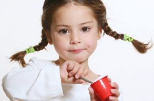 dentista infantil yogur